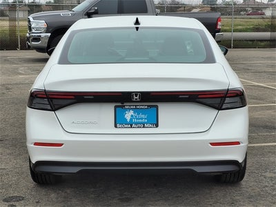 2025 Honda Accord SE