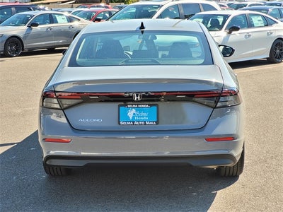 2025 Honda Accord SE