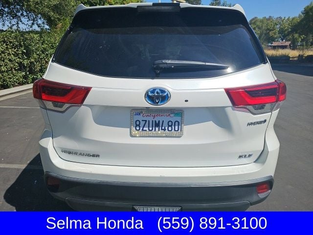 2019 Toyota Highlander Hybrid Hybrid XLE
