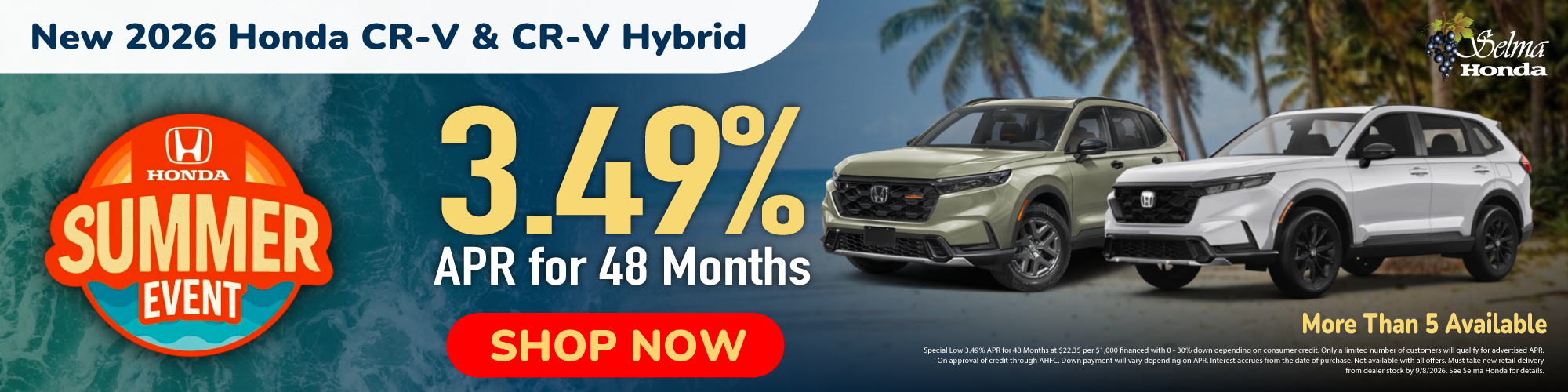 2026 Honda CR-V & Honda CR-V Hybrid #SelmaHonda #Selma #CA