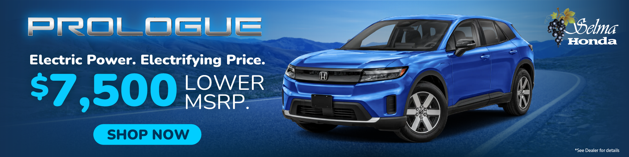 Honda Prologue #SelmaHonda #Honda #Selma #CA