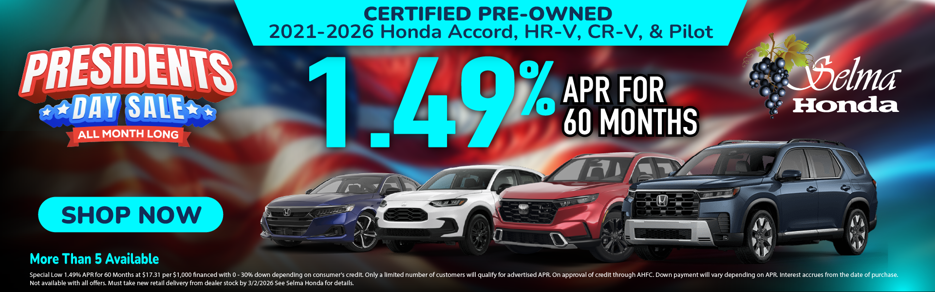 2021-2026 Honda Accord, HR-V, C#SelmaHonda #Honda #Selma #CA