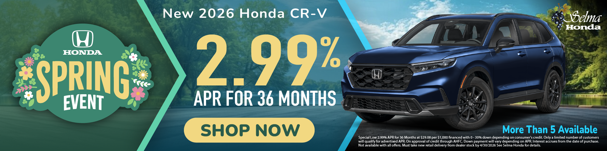 2026 Honda CR-V #SelmaHonda #Selma #CA