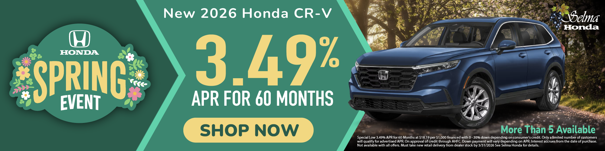 2026 Honda CR-V #SelmaHonda #Selma #CA