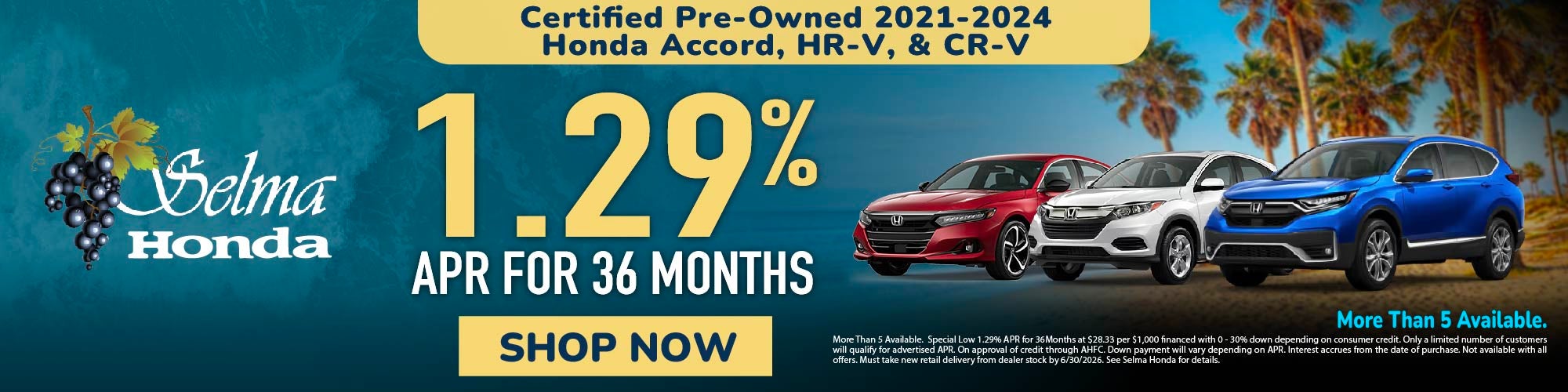 Certified Pre-Owned Honda #SelmaHonda #Selma #CA
