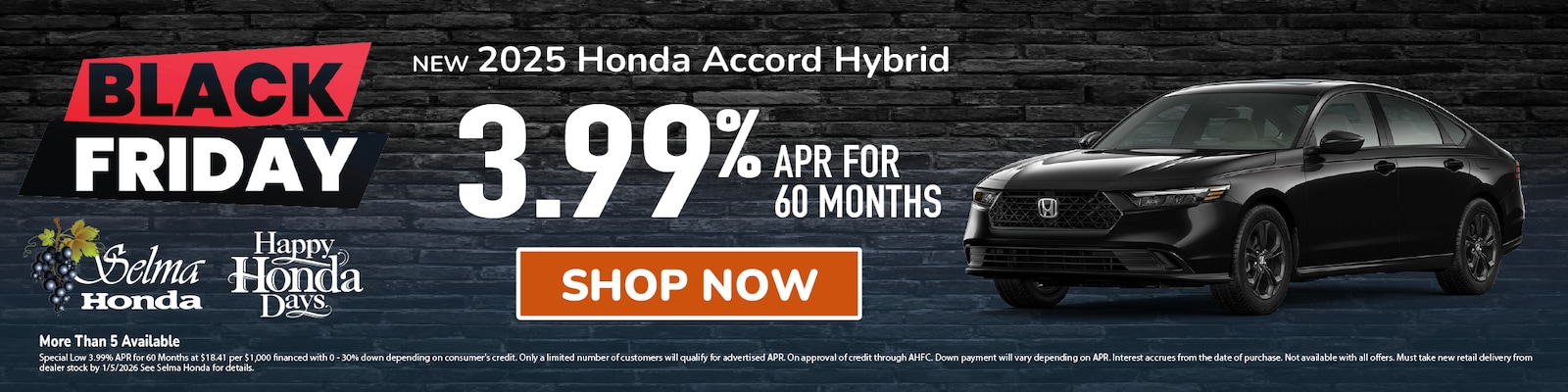 New 2025 Honda Accord Hybrid