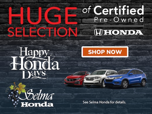 Huge Selection of Certified Pre-Owned Vehicles