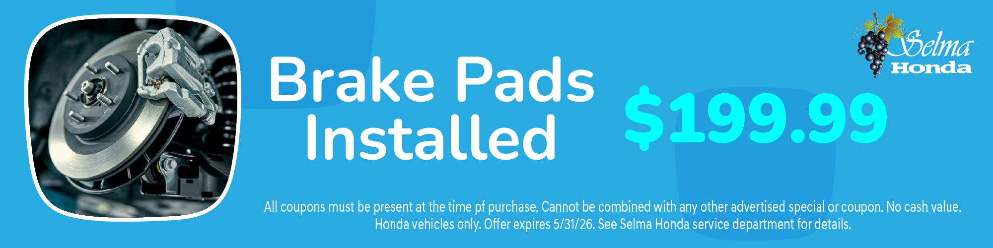  Honda Spring Service #SelmaHonda #Selma #CA