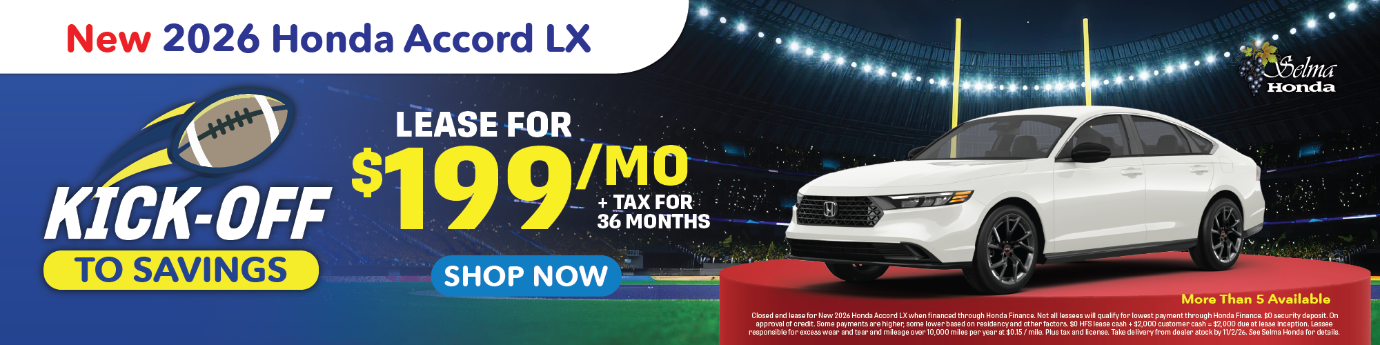 2026 Honda Accord LX